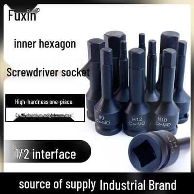 Набор шестигранных пневмогайковертов 1/2 дюйма: Большой пневматический гайковерт и электрическая отвертка