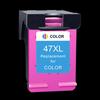 Compatible HP 47 Ink Cartridge Set (Black & Color)