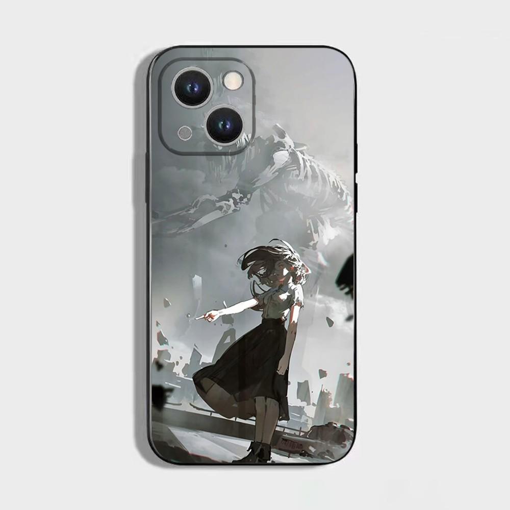 Чехол для телефона Limbus Company из игры для iPhone 16,15,14,13,12,11 Plus,Pro Max,XS,X,XR,SE,Mini,8,7, Мягкий силиконовый черный чехол