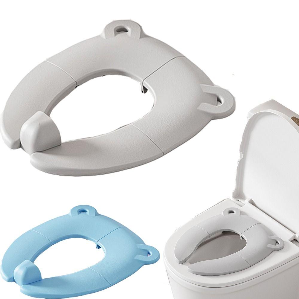 Storage Bag Baby Folding Potty Seat Non-Slip Children Potty Chair Pad  Travel