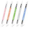 LINMANDA 5/36 Pcs Nail Art Design Brushes Nail Dotting Tools Fine Liner Brushes Double Painting Brushes Silicone Nail Art Tools