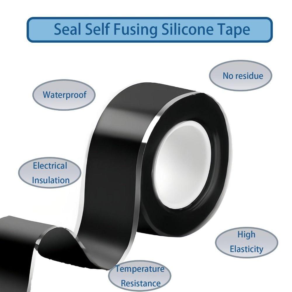 Waterproof Pipe Repair Tape High Adhesion Fiber Tape Quality Silicone Repair Tape  Home