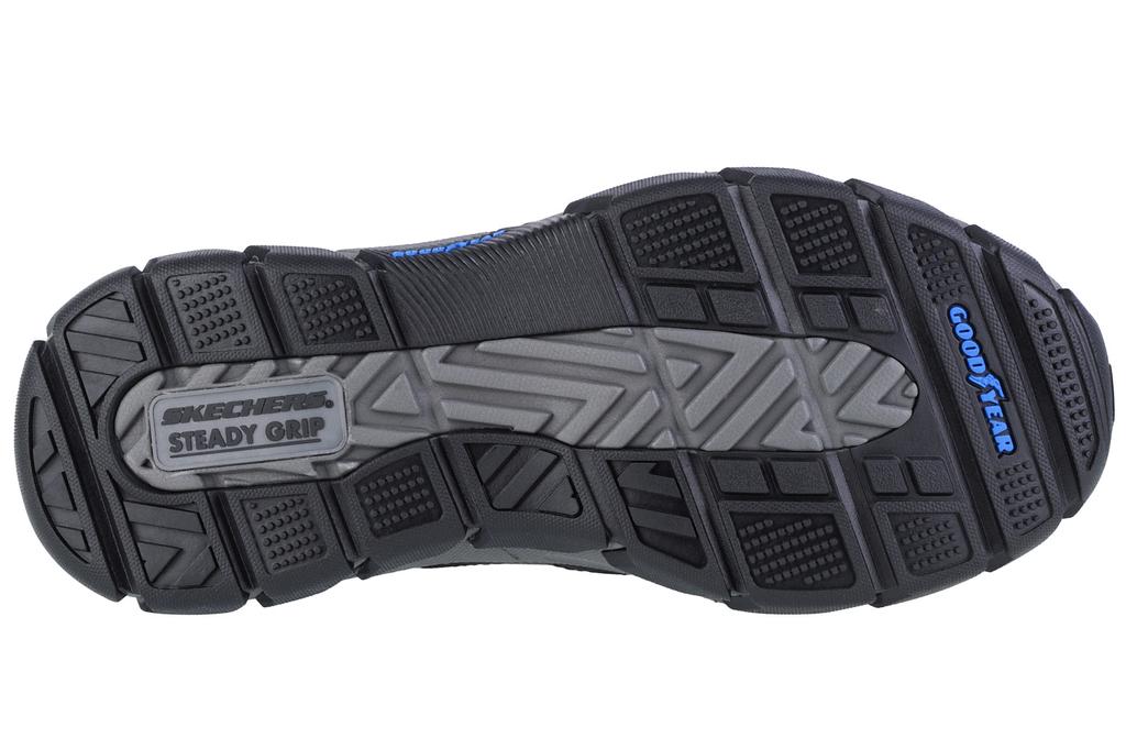Skechers Slip-Ins Respected - Elgin, мужские черные кроссовки