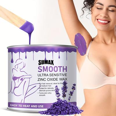 Восковые бобы с ароматом лаванды для безболезненного удаления волос – без спирта, подходят для всех типов кожи