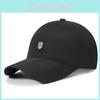 R Label Leather Mens Baseball Cap Quick Dry Sun Protect Fashion Casual Outdoor