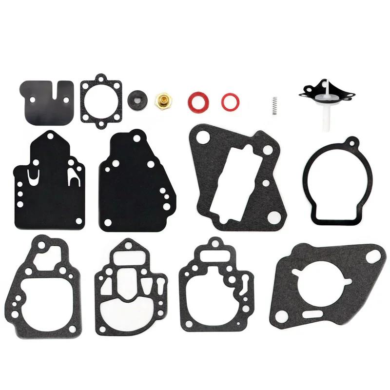 Carb Rebuild Kit 1395-97611OUTBOARDS CARBURETOR OVERHAULT REBUILD GASKET DIAP For Mercury Mariner 2T 6HP 8HP 9.9HP 10HP 15 25HP