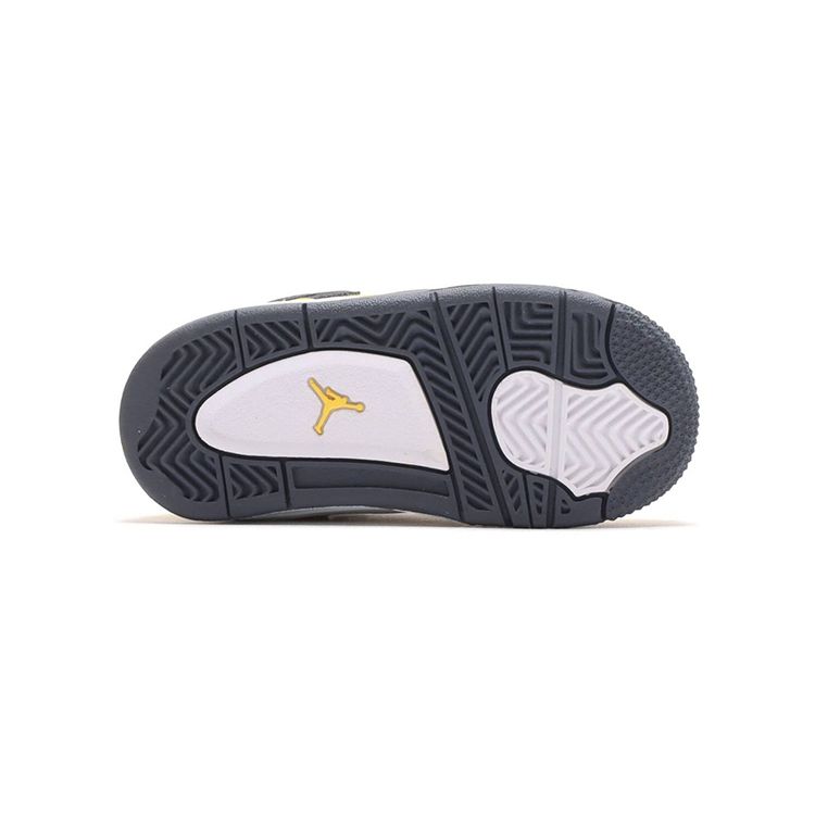 Air Jordan 4 Retro TD Lightning 2021 Детские кроссовки Yellow Tour-Yellow Multi-Color BQ7670-700