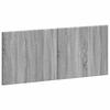 Wall Mounted Headboard BREDA Sonoma Grey Engineered Wood