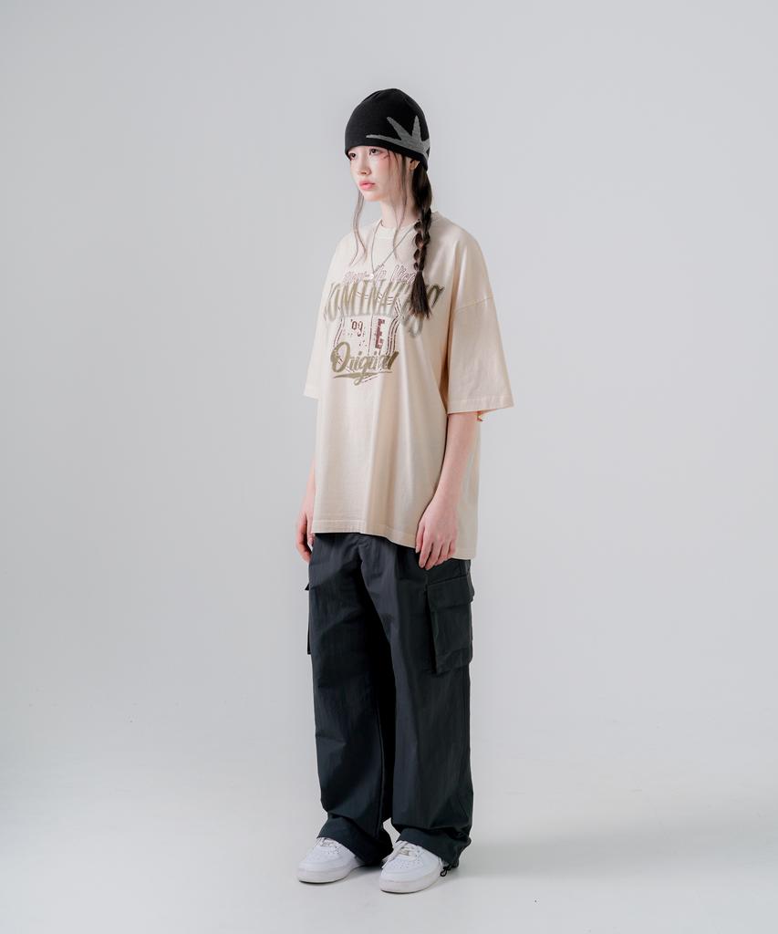 Ezcaton [Set] Rematch + Nominees Pigment Short Sleeve T-Shirt (Kmst6781+Shst6789) (A Type)