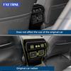 Accessories For Toyota RAV4 2026-2027 ABSCar Rear AC Air Vent Outlet Frame Decoration Cover Trim Sticker Overlay Car Interior