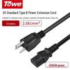 Кабель питания TOWE Стандарт США на C13