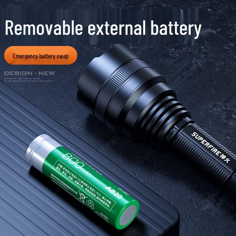 SupFire Rechargeable LED Flashlight Series