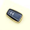 2 Buttons TPU Car Key Case Full Cover Keyless For Toyota Prius Camry Corolla CHR C-HR RAV4 Land Cruiser Prado Shell Fob Holder Accessories