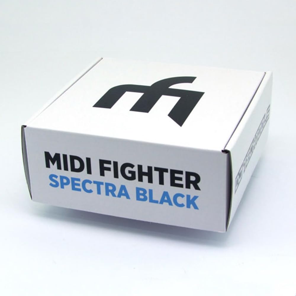 DJ TechTools Midi Fighter Spectra MFSP-BLACK MIDI-контроллер Черный