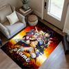 Heroic Fantasy Adventure Customize Text Floor Rug Office Rug Perfect for Bedrooms Foyer Entryway Dining Room Antislip Carpet Decorate Offices
