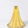 Remote Control LED Lights Freestanding Ghost Dog Halloween Decor Prop  Front Porch Decoration
