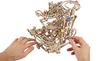 Ugears 70170 Marble Run Tiered Hoist Model Kit, Wooden Blocks, DIY Puzzle, Assembly, Imagination, Creativity, Toy, Educational, Wood Puzzle, 3D Craft