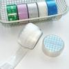 Sand Sparkle Masking Tape Flower Pattern Sticker Tapes Retro Packaging Tape  Box Packaging