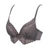 AMOSTYLE Dream Daisy M013 Size F75 Bra, Wireless, Garden, (Gray),