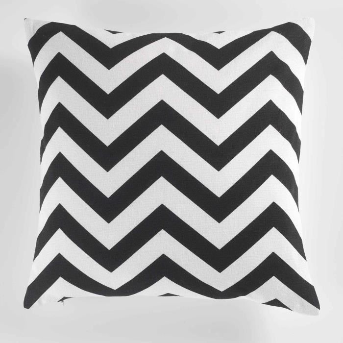Housse de coussin - CDaffaires - Zola - 40 x 40 cm - Polycoton - Imprimé