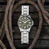 Hamilton H82375161 Хаки Темно-синий Scuba Автоматические 40 мм Хаки Циферблат Металлические Мужские Часы