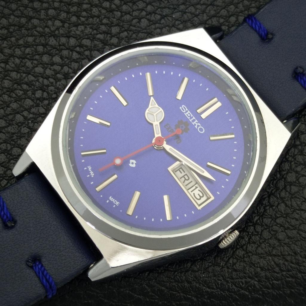 REFURBISHED VINTAGE SEIKO EXPO 70 AUTOMATIC 6309A JAPAN MENS WATCH a441837-1