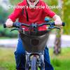 Children Bike Basket Hollow Out Long-lasting Accessories Reliable Scooter Basket for Bicycle
