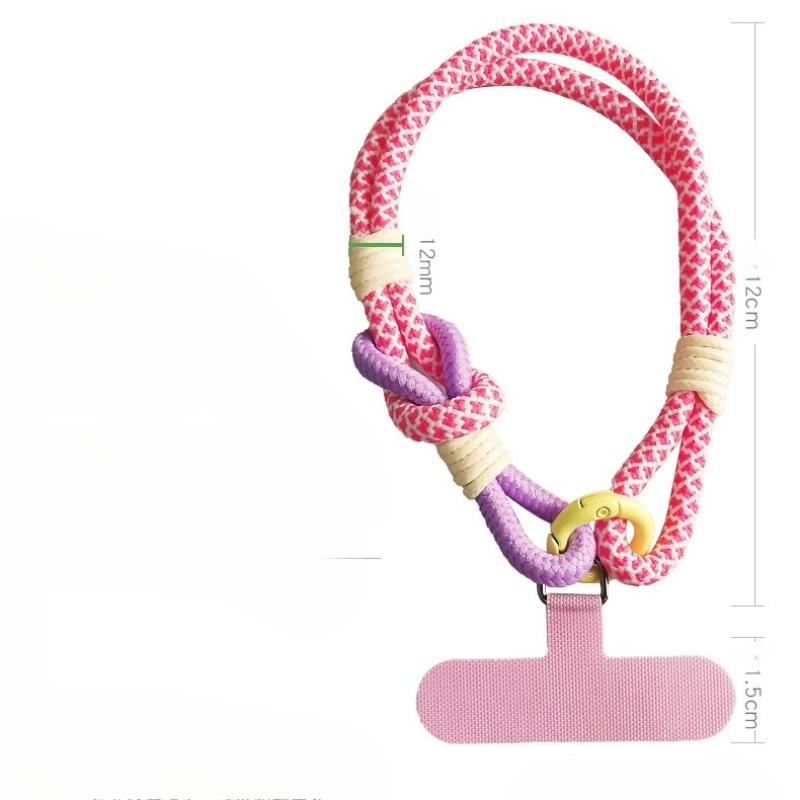 Съемный брелок для мобильного телефона, плетеный ремешок для мобильного телефона, ремешок для подвесного кольца, шнур, ремешок на запястье