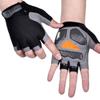 Non slip Palm Bicycle Gloves Half Finger Half Finger Mittens Athletic Gloves  Bicycle Road Race