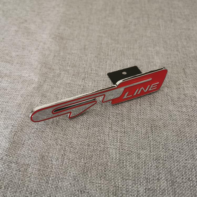 AABIW1 Car Front Grill Emblem Sticker Accessories For For Kia GT-Line Sportage Ceed Rio Picanto Sorento Soul Cerato Venga Forte K9 Cade