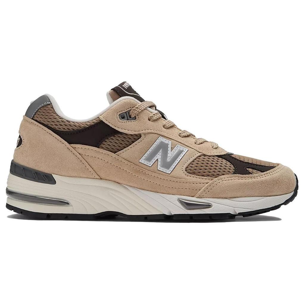 New Balance 991 Made in England Finale Pack — мужские кроссовки бледно-хаки светло-коричневого серебристо-норкового цвета Delicioso M991CGB