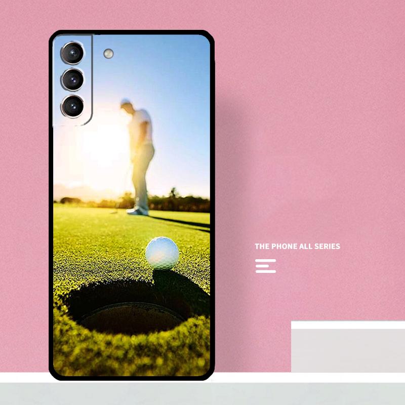Golf Course Field Phone Case For Samsung Galaxy S26 S25 S24 S20 S21 S22 S23 Ultra S10 Plus S25 FE Cover Coque
