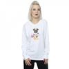 Womens/Ladies Minnie Mouse Back Pose Sweatshirt