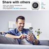 WiFi HD Умная камера видеонаблюдения для дома с удаленным просмотром в реальном времени для безопасности в помещении/на улице