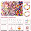 1 Set Creative Loose Spacer Beads Making Bracelet Necklace 10/24 Grid Girl Jewelry Kit Toy Diy Handmade Beaded Children'S Toys