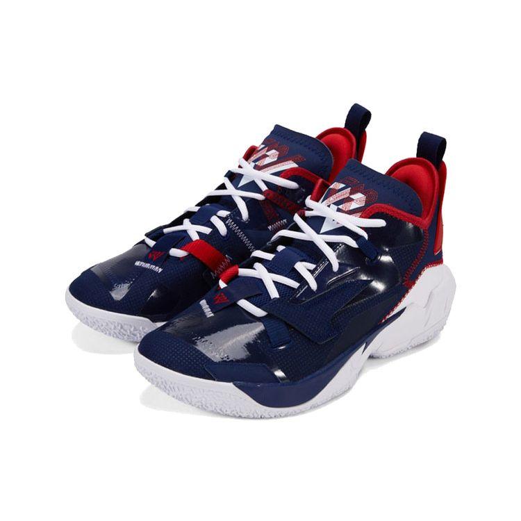 Air Jordan Why Not Zer0.4 PF Washington Wizards Мужские Кроссовки Синий Сине-Пустотный Университетский-Красный DD4886-400