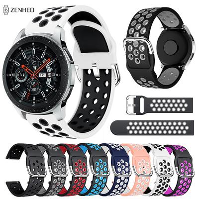 Ремешок для часов, силиконовый ремешок 22 мм для Samsung Galaxy 46 мм, Gear S3, ремешок для умных часов Huami Amazfit GTR 47 мм GTR 3 Pro