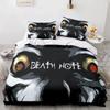 Комплект постельного белья Death Note Single Twin Full Queen King Size Bed Set Adult Kids Bedroom Duvet cover Sets 3D Print Anime Death Note