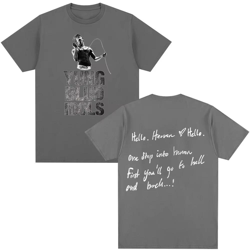 Yungblud IDOLS Album Tour 2026 T Shirt Men Women Hip Hop Short Sleeve Tshirts Casual Cotton Oversized Tee Shirt Tops Streetwear