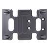 Aluminum Alloy Center Skid Chassis Plate Accessory Fit for AXIAL SCX10 1 10 RC Car