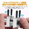 CMD Mini Metal Vise, Plastic Model Tool, Desktop Vise, Mini Vise, High Precision, For Fine Work, Model Clamping, Fixing (B: Black)