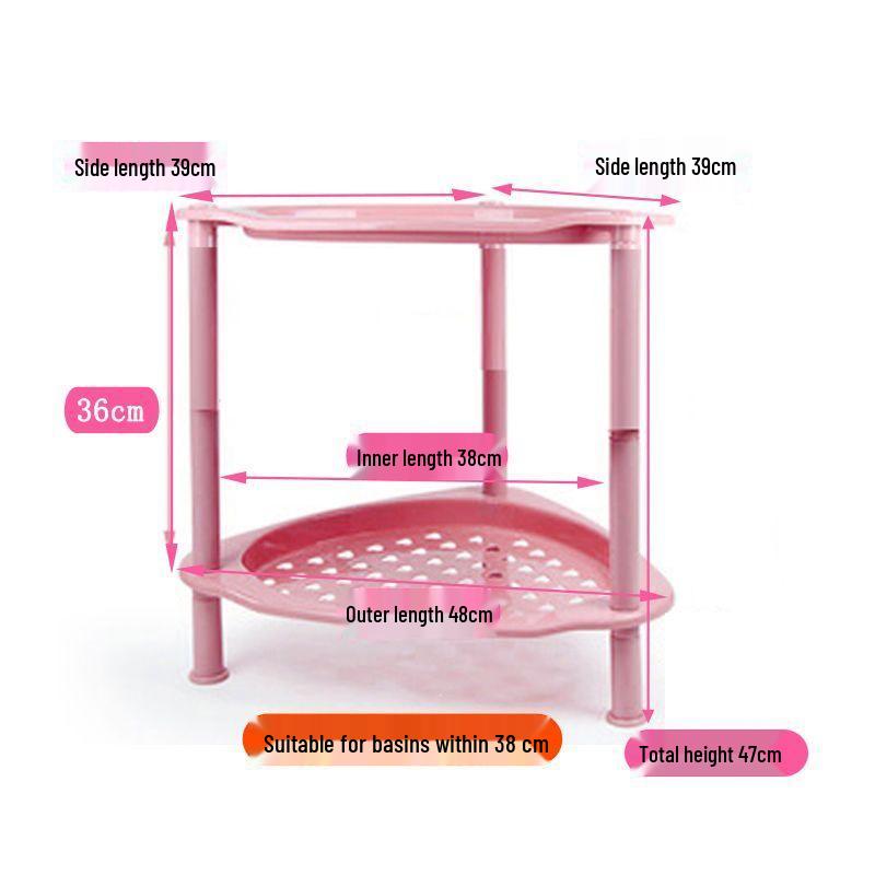 Multi-Layer Floor-Standing Kitchen Rack: Fruit, Vegetable, Pot, Basket, Bowl, Plate and Seasoning Organizer for Home & Bathroom.
