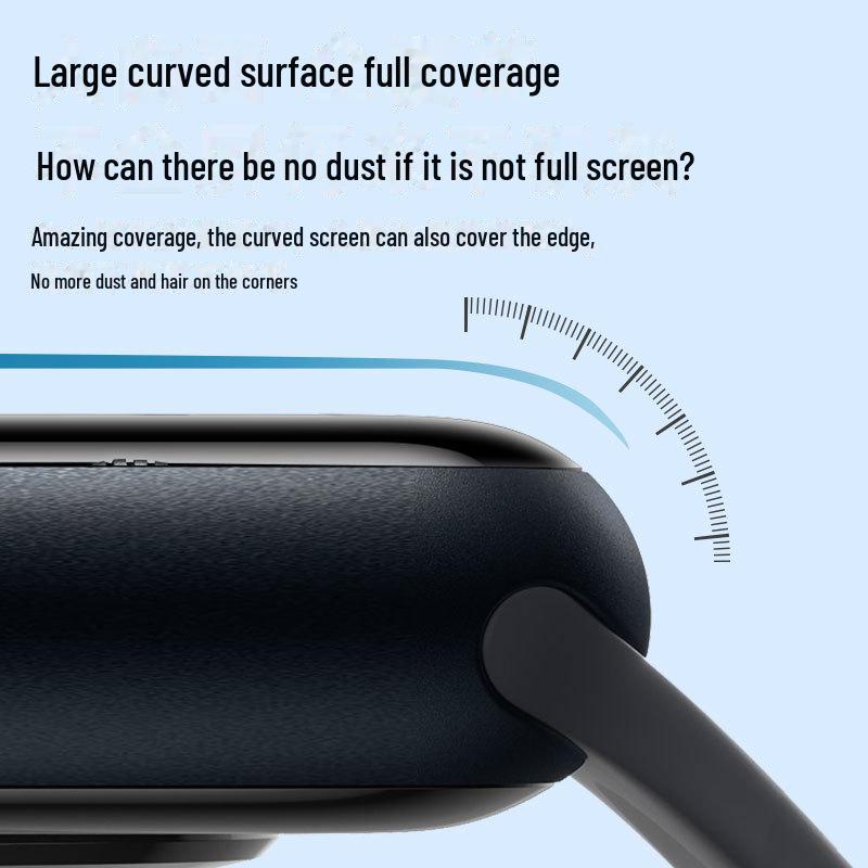 Защитная пленка из керамики и закаленного стекла для Xiaomi Redmi Watch5/4 - 3D, устойчивая к царапинам, взрывозащищенная.