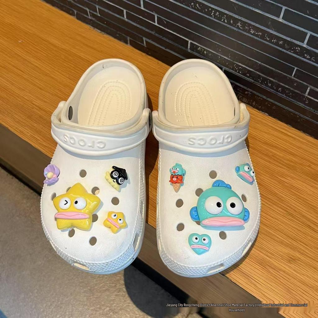 Cute Cartoon Shoe Charms: Kids' Croc Accessories, 3D Snap-On Flower Decorations for Boys & Girls