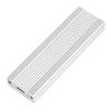Корпус для мобильного жесткого диска M.2 NVMe/SATA с двумя протоколами USB3.1 Type-C Внешний корпус SSD из алюминия