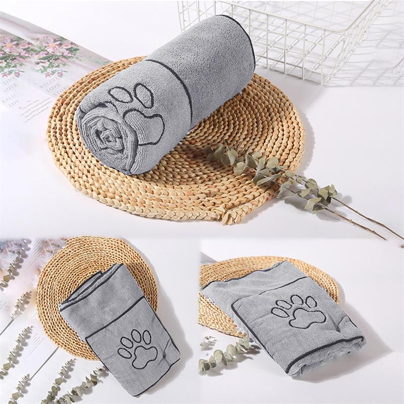 Полотенце для щенков и собак, банный халат, банные полотенца, быстросохнущее банное полотенце для кошек, банные принадлежности, полотенце для собаки