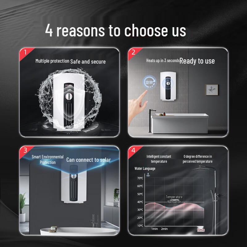 Проточный электрический водонагреватель Stiebel Eltron DHC-E