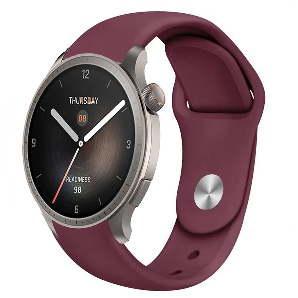 Силиконовый ремешок 22 мм 20 мм для Amazfit Balance 2 1 Спортивный браслет Correa для Amazfit Bip 6 5/GTR/GTS 4 3 2/Active 2 Аксессуары