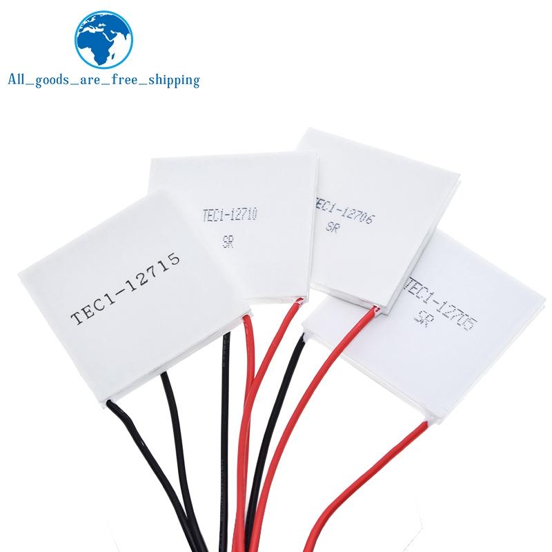 TEC1-12705 Thermoelectric Cooler Peltier TZT TEC1-12706 TEC1-12710 TEC1-12715 40*40MM 12V Peltier Elemente Module