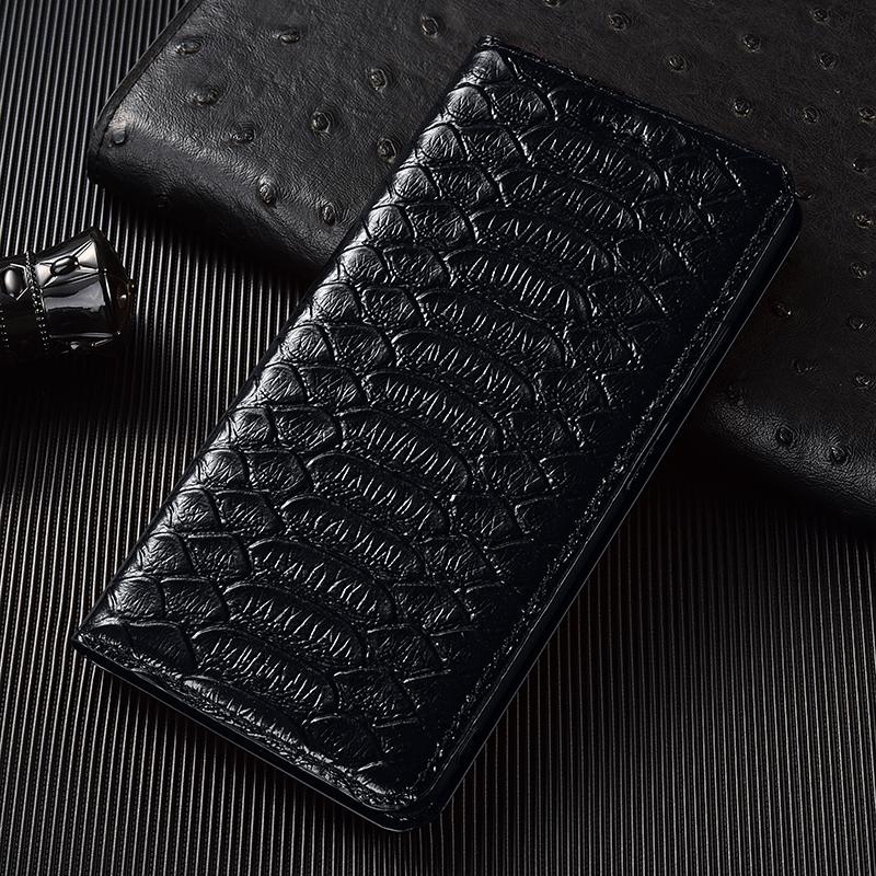 Чехол-книжка из натуральной кожи питона для Xiaomi Poco X3 X4 X5 X6 X7 F5 F6 F7 M3 M4 M5 M5S M6 M7 Plus Pro Ultra Чехлы для телефона